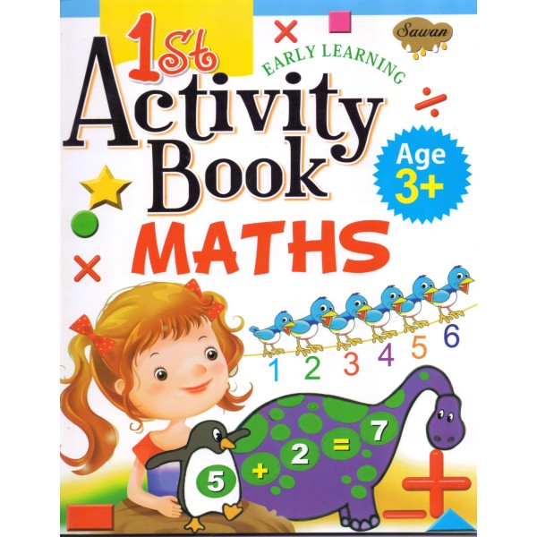1st Early Learning Activity Book - Maths - Age 3+